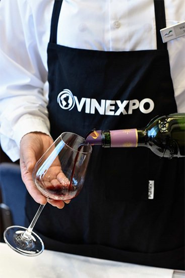 One of the 15,000 glasses poured at the Vinexpo Academy