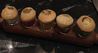Five waters puchkas