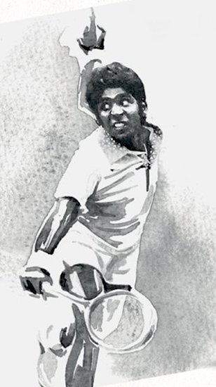 ...when I play tennis, I never say that I’m only competing with McEnroe or Connors or…