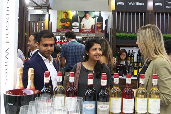 The trade from India was well represented