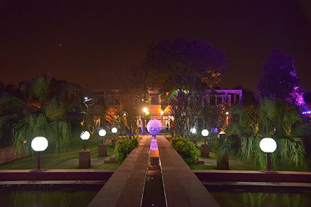 Residence of France ready to host the guests