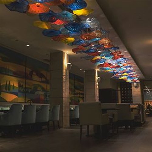 Italian Bloom light installation